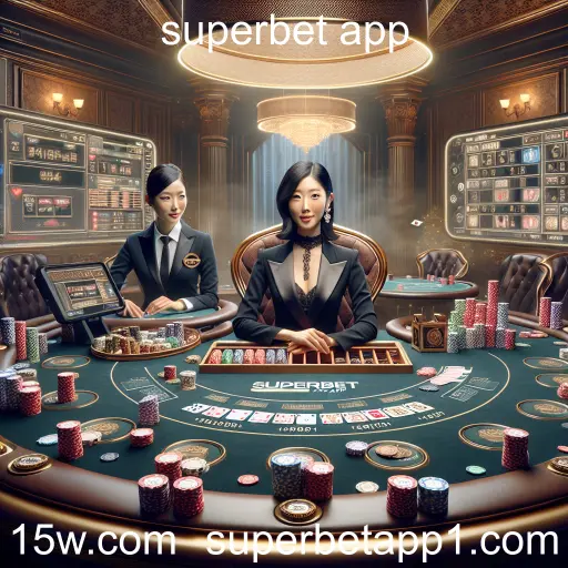 Descubra a Emoção das Mesas no Superbet App